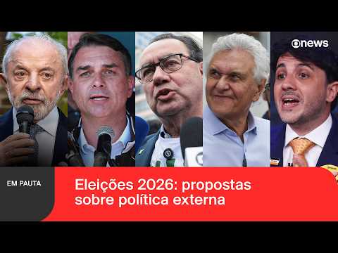 Propostas de candidatos à Presidência sobre política externa
