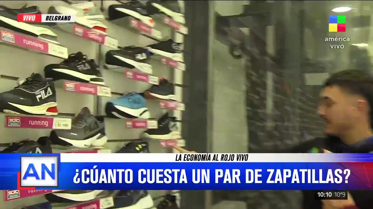 Bolsillos en rojo: cuánto se paga por una misma zapatilla en la Argentina y Estados Unidos