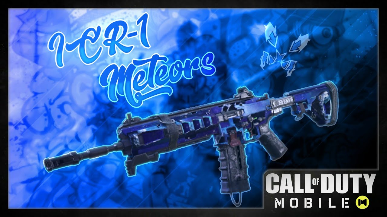 Call Of Duty Mobile Icr 1 Meteors Gameplay 1080p 60fps Android Ios Youtube