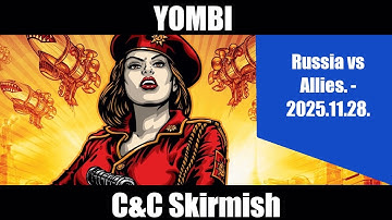 C&C: Red Alert 3 - Skirmish: Russia vs Allies. - 2025.11.28.