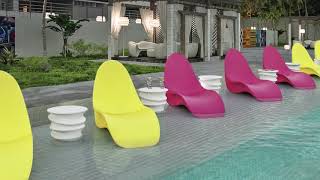 Bikini Pool Lounger Featured In Interior Design