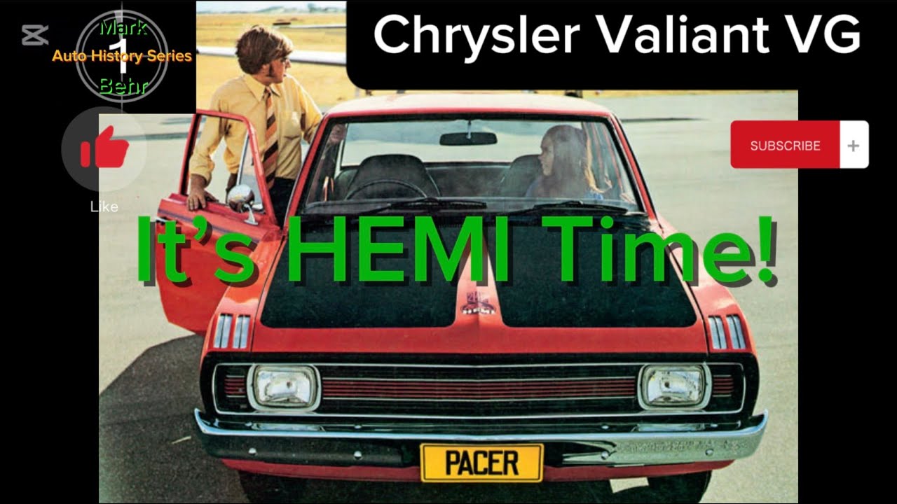 Chrysler Valiant VG — пришло время Hemi!