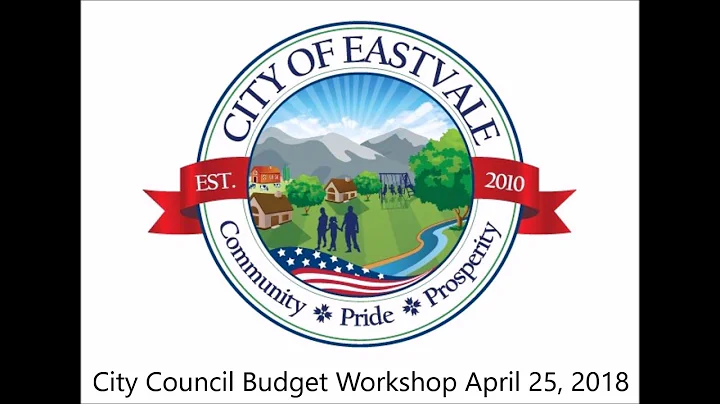 City Council Budget Workshop April 25, 2018