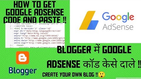 How to Add Google AdSense Verification Code in Blog | Step by Step Guide | How To Create Blog |
