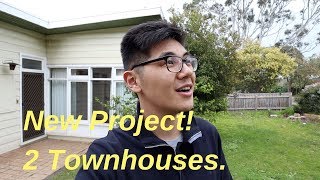 New building project! - Two townhouses in Melbourne.