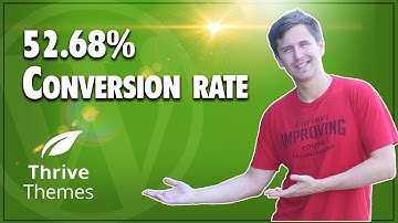 Thrive Themes: How to Create a Landing Page From Scratch (52.68% Conversion Rate)