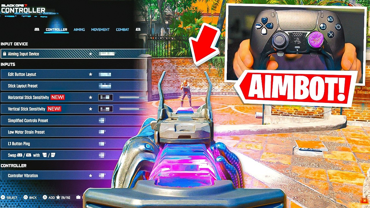 *NEW* BO7 Aim Assist Settings Make Controller Players Overpowered! (Black Ops 7 Best Settings)