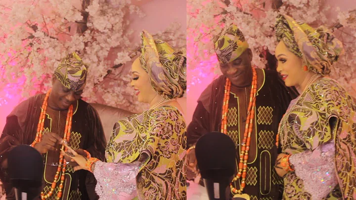 LOVE IS SWEET: WATCH THE TRADITIONAL WEDDING OF K1 DE ULTIMATE HIS NEW WIFE EMMANUELLA ADEROPO