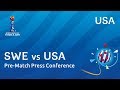 SWE v. USA - USA - Pre-Match Press Conference