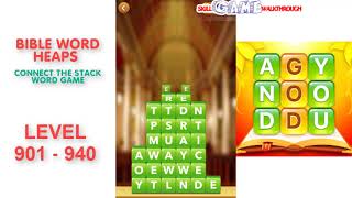 Bible Word Heaps Level 901 - 940 Walkthrough | SkillGameWalkthrough screenshot 5