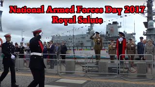 Armed Forces Day, Liverpool. Royal Salute Walk By 2017