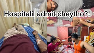 Hospitalil admit cheytho?? Health engane und ippol?❤️ |Rajesh and chinnu |