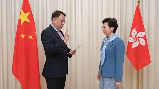 Eric Chan appointed head of new national security office of HKSAR