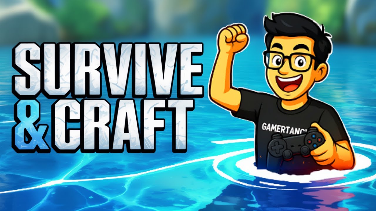 Playing Survive and Craft Multiplayer | Ocean Survival Adventure 🌊🔥