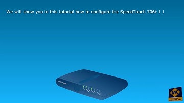 SpeedTouch 706 WL modem configuration  as a bridge, as a router and secure the wireless network