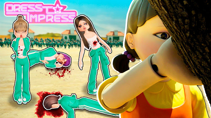 HICE MIS PROPIOS JUEGOS DEL CALAMAR EN DRESS TO IMPRESS 😱🦑 Roblox