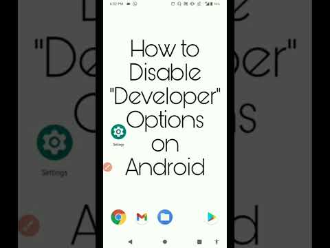 How to disable