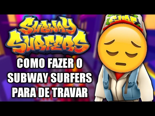 Jogando Subway Surfers Havana LENTO e TRAVANDO 