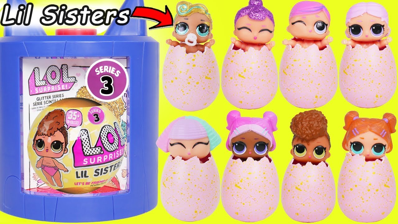 lol dolls toy egg videos