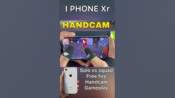 I phone xr garena free fire 3 finger handcam gameplay 30 kills 😳 I phone xr apple a12 bionic chip