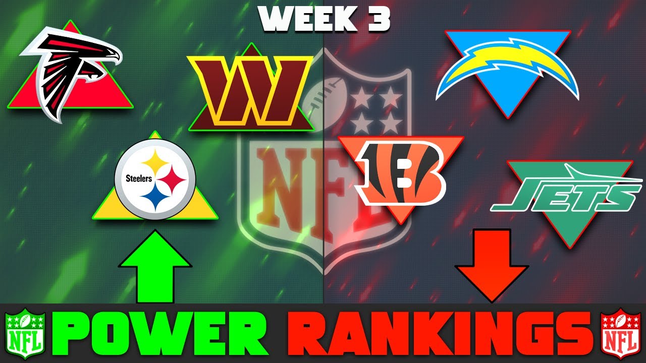 nfl rankings week 3