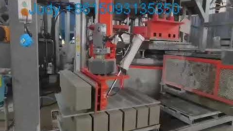 3 working station kerbstone pressing machine working video