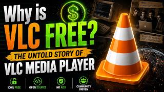 Why is VLC free? 🤯 The untold story of VLC Media Player #vlc #vlcmediaplayer screenshot 3