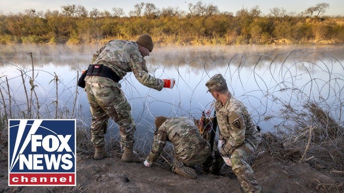 Texas Installs More Razor Wire With Support Of Gop Governors