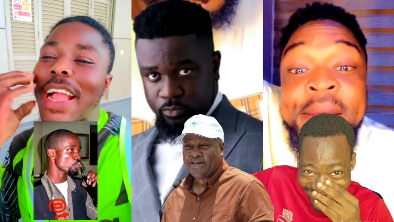 Sarkodie in høt wãters🤣.. for calling on president Mahama and others to open borders for African mus