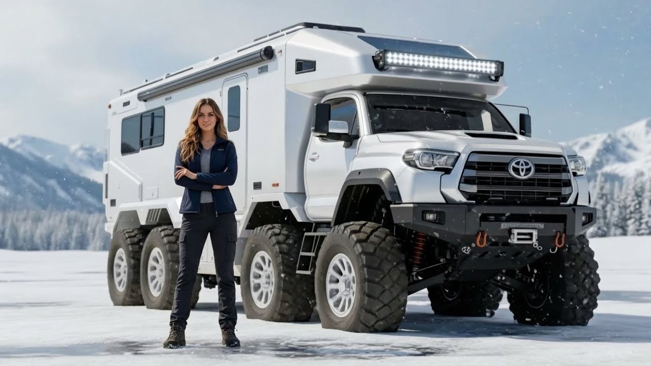 Inside the 2026 Toyota Hikecruze 6x6 Luxury RV4K America’s Most ...