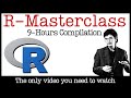 R Masterclass full course | The only video you need to watch to Master R language as total beginner