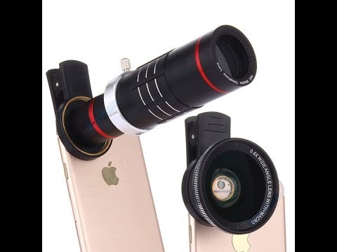 Elecguru HD Clip on Smartphone Camera Lens Kit