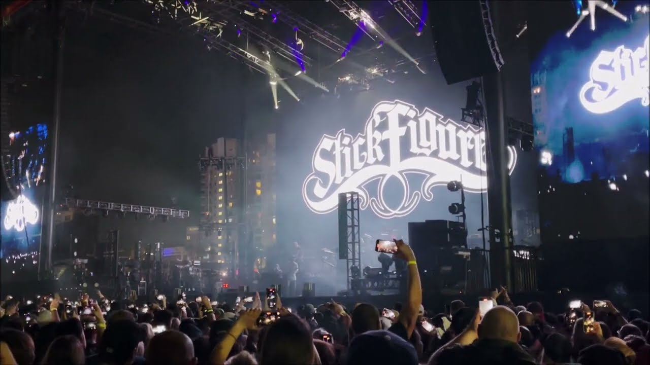 Stick Figure Live Song World On Fire with Slightly Stoopid at Cali Vibes Fest Long Beach California