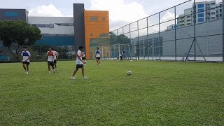 my friends playing soccer at #christchurchsecondaryschool (2022)