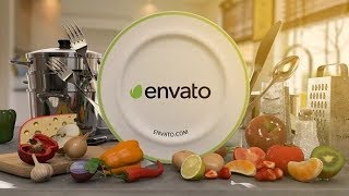 مشاريع افتر افكت مجانية - تحميل قالب انترو لبرامج الطبخ بشكل 3d رائع للبرامج التلفزيونية 2018