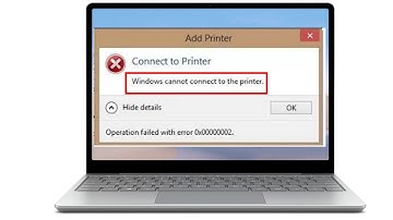 Fix Printer Operation Failed With Error 0x00000002