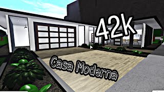 Roblox|Bloxburg|Casa elegante y moderna 42k