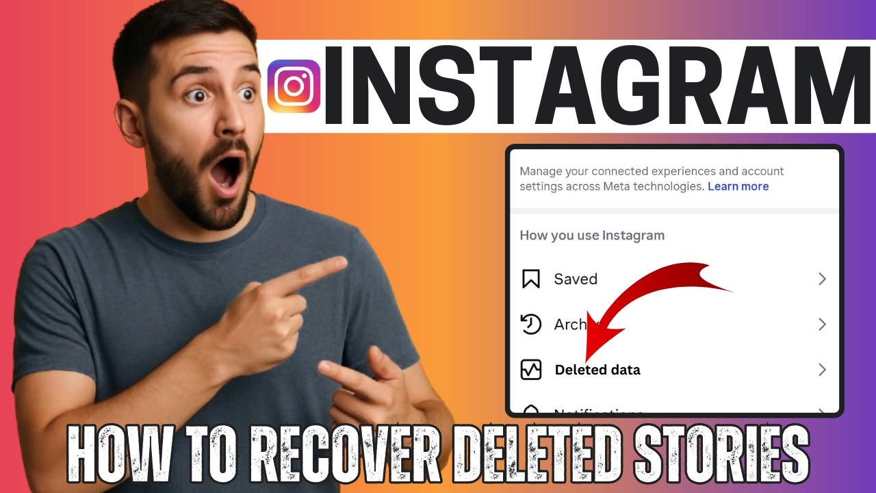 How to Recover Deleted Stories on Instagram (2026) - YouTube