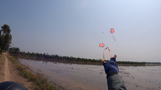 Slingshot M72 -  Take down a flying stork with a slingshot || Hạ Cò Bay