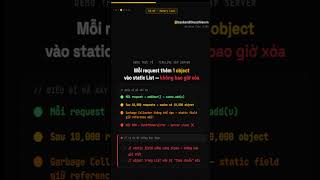 Cách phát hiện và fix Memory Leak