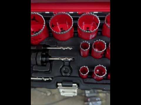 EZARC Bi-Metal Hole Saw Kit 13pcs Cobalt Drill Hole Cutter Set with Mandrels for