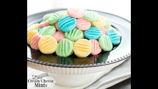 Easy Cream Cheese Mints