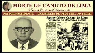 MORTE DO PASTOR CÍCERO CANUTO DE LIMA | PUBLICAÇÃO NO JORNAL MENSAGEIRO DA PAZ DE 1982