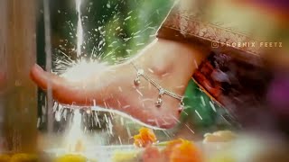 Feet worship in Tamil movies || Actress anklet feet || Compilation pt4
