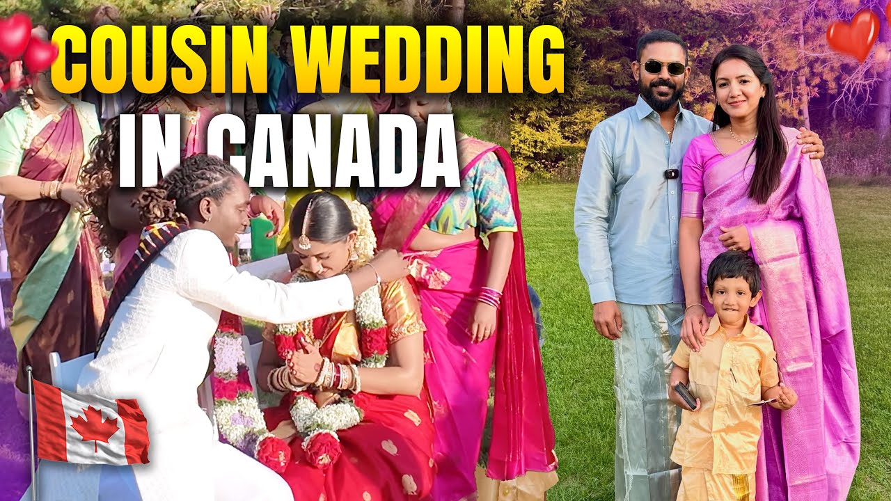 My Cousin Divya’s Beautiful Canada Wedding! | Two Cultures, One Celebration 🇨🇦❤️ | Tamil Dude
