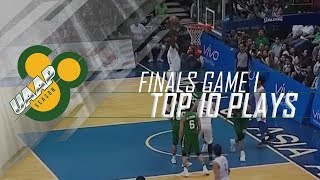 Top 10 Plays | Finals Game 1 | UAAP 80 Men's Basketball