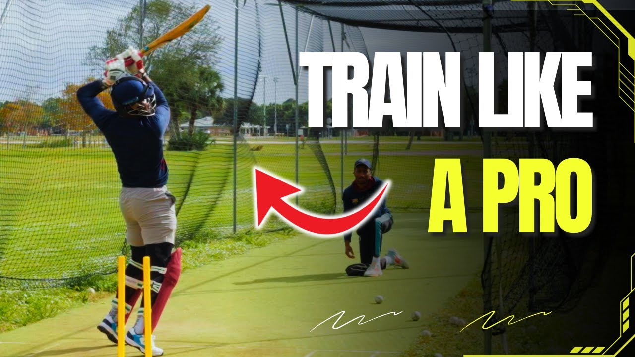 This is How Cricket Pros Train to Score Big Runs - YouTube