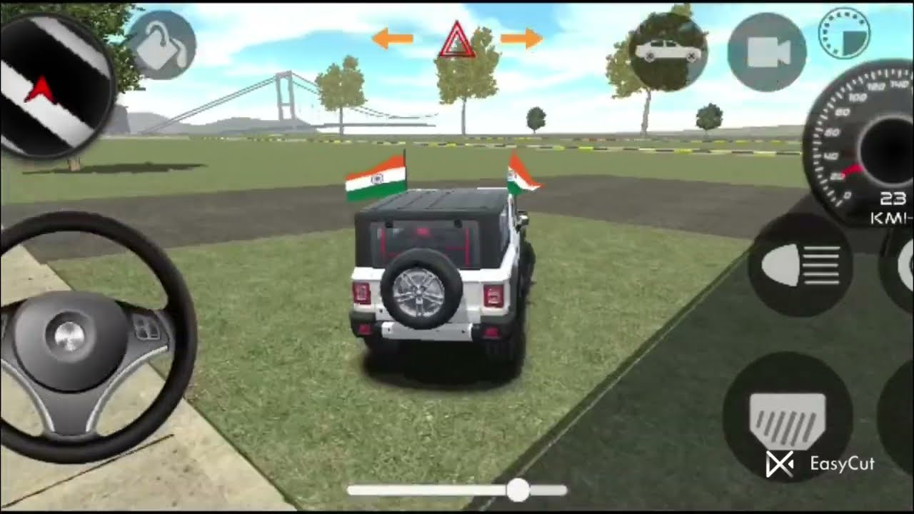 Modified Mahindra Thar😈Games:Indian Red Thar (Gadi Wala Games) Car Game Android Game - #2025