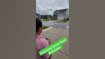 First time flying a drone! NEW SkyViper Nova FX Drone #skyrockettoys @skyrockettoys #skyviper