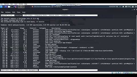 Quick overview of Iftop and Powertop commands in Linux
